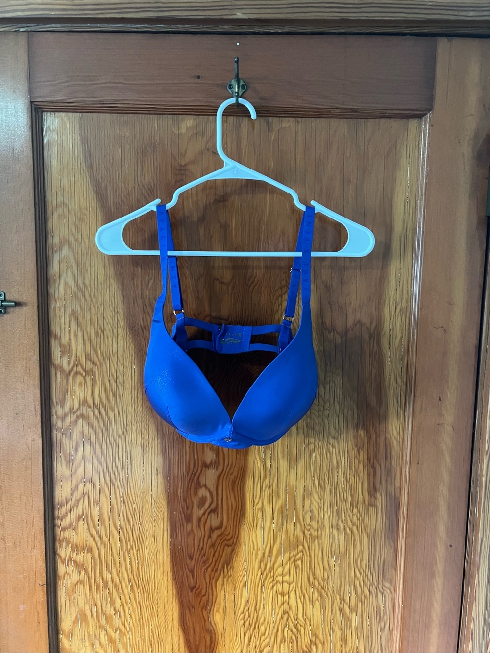 Blue Push Up Bra